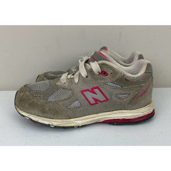Youth Toddler Infant New Balance 990 KJ990GPI suede sneakers shoes, 9 - Picture 2 of 8